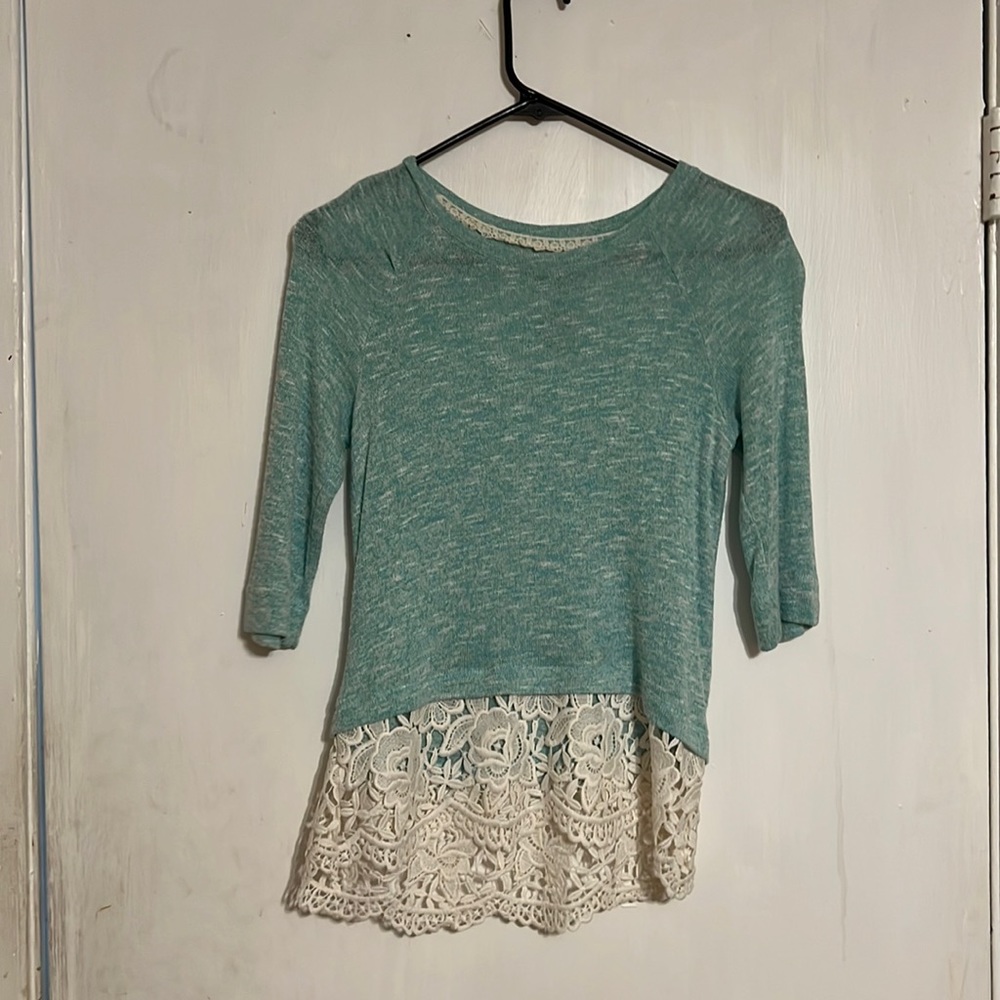 Teal Blue Shirt!